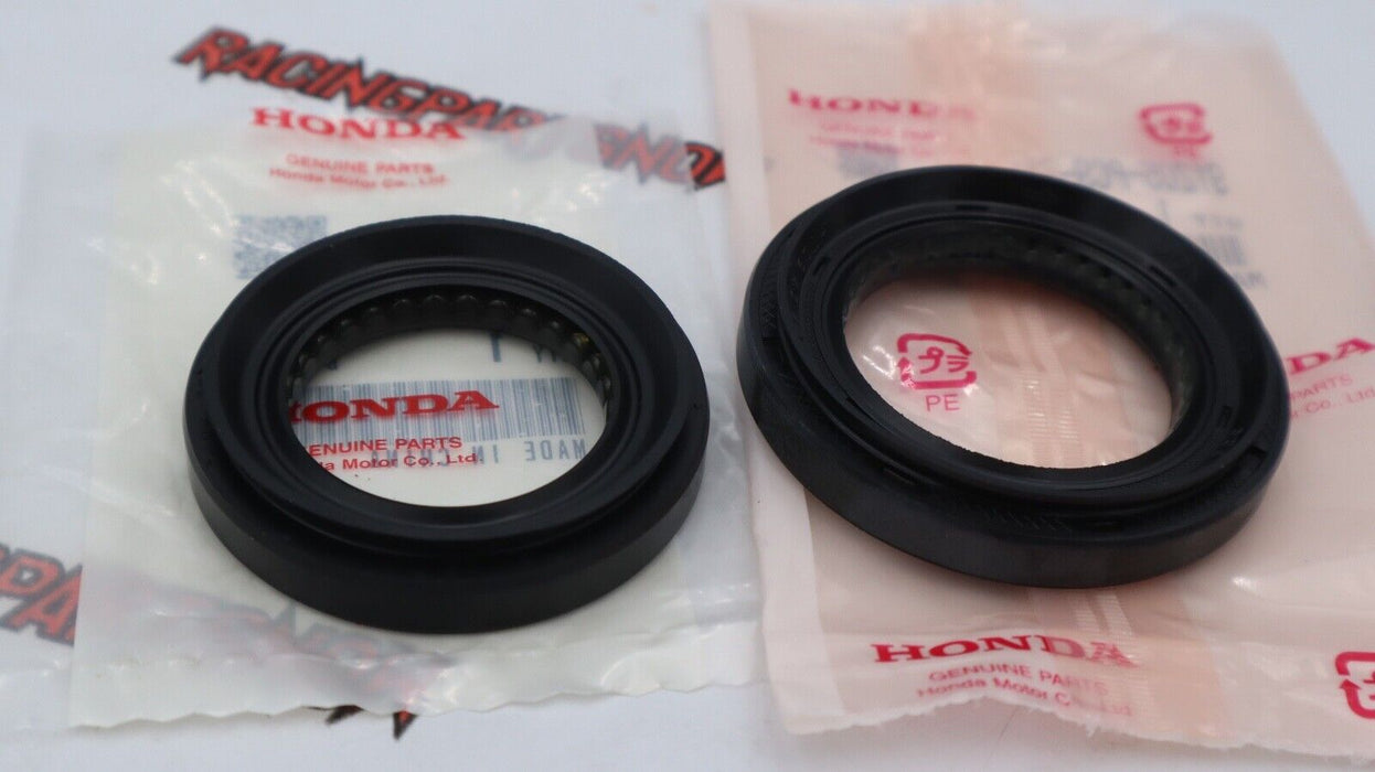 Honda Genuine OEM 5SPD Transmission Axle Seals 2PC Set B Series NEW GSR Civic SI