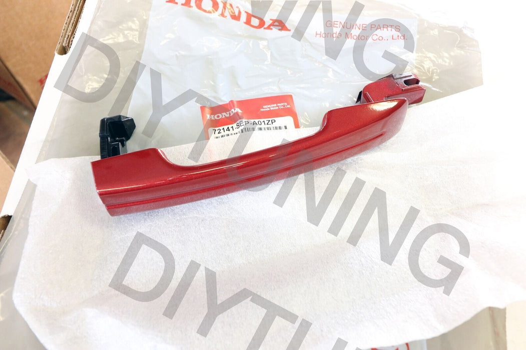 OEM ACURA Right REAR Passenger Door Handle *R528P* (MOROCCAN RED PEARL)