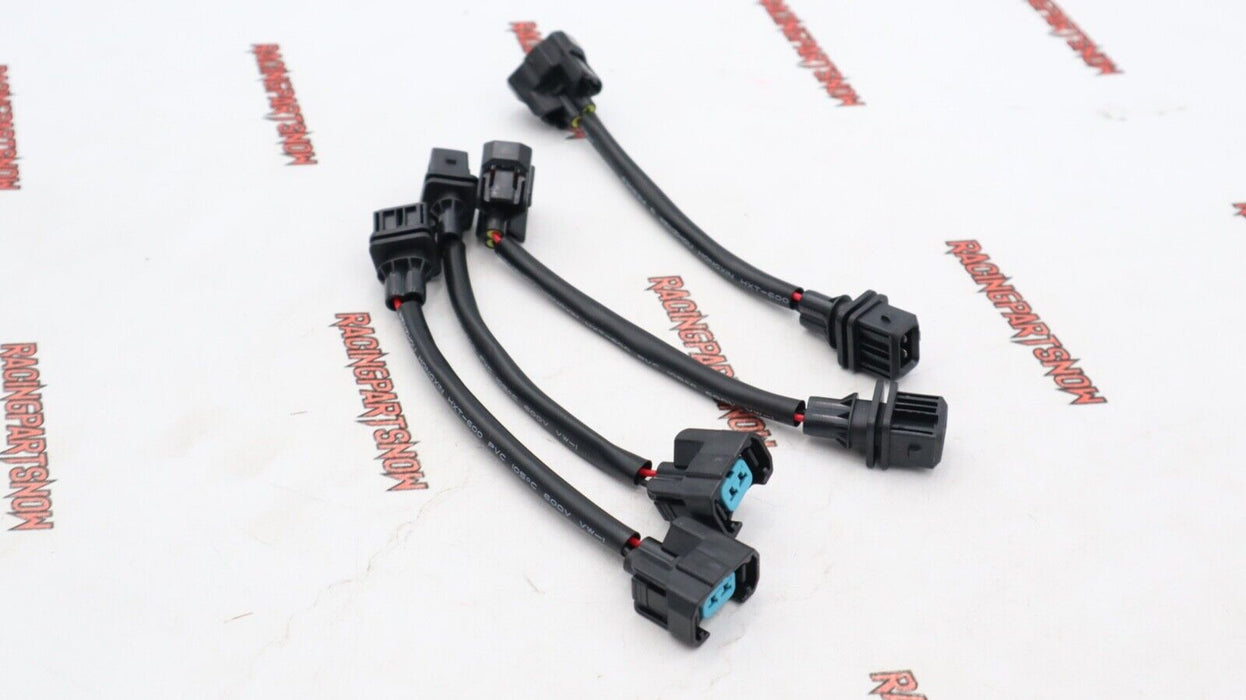 TRC OBD1 TO OBD2 FUEL INJECTOR CONVERSION JUMPER HARNESS ADAPTER CLIP OVER PLUG