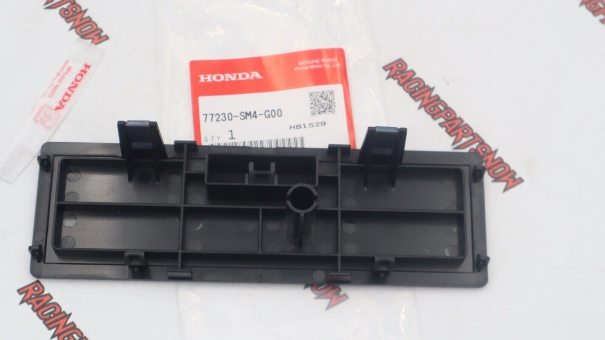 88-91 OEM CIVIC CRX RADIO BLOCK OFF DELETE COVER PLATE HONDA EF DX LX EX SI