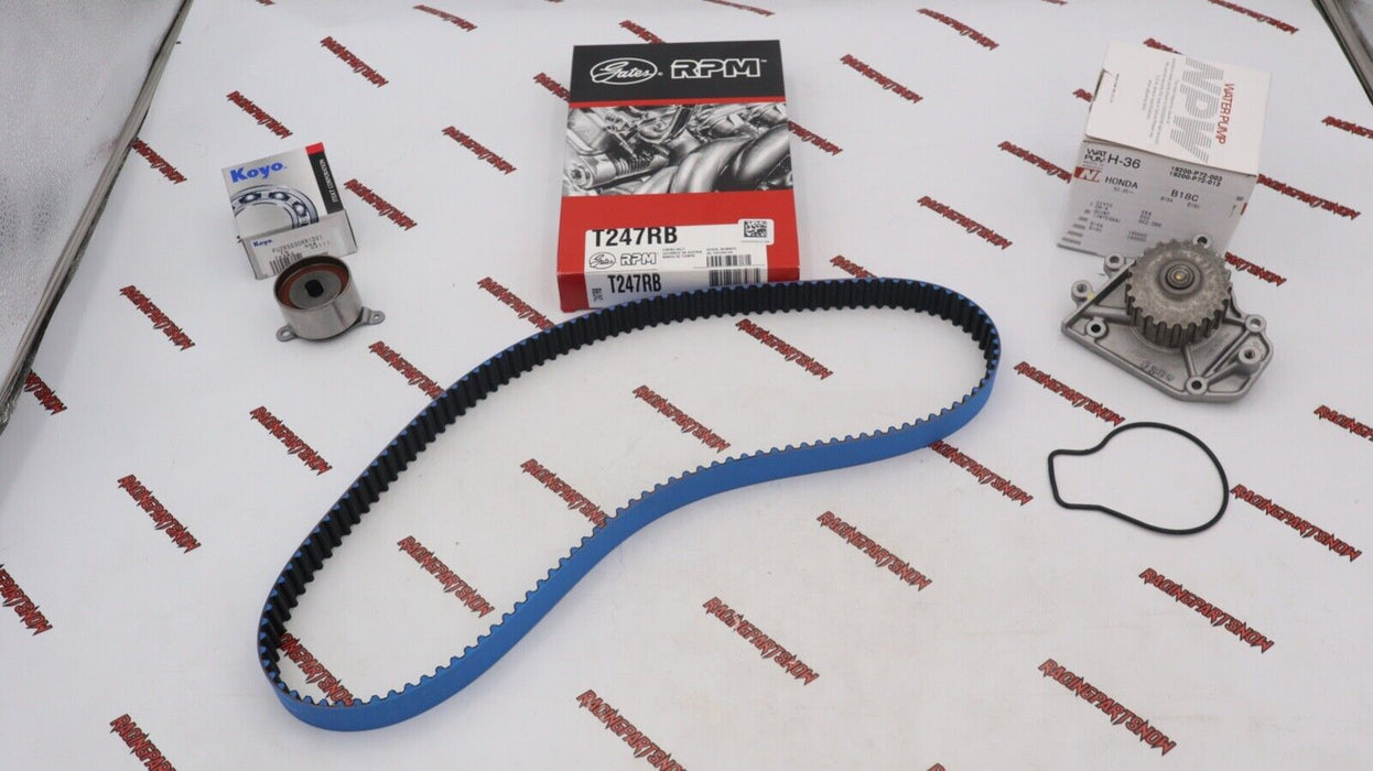 GATES T247RB Timing Belt KIT B18C 96-01 INTEGRA GSR VTEC B18C5 TYPE R