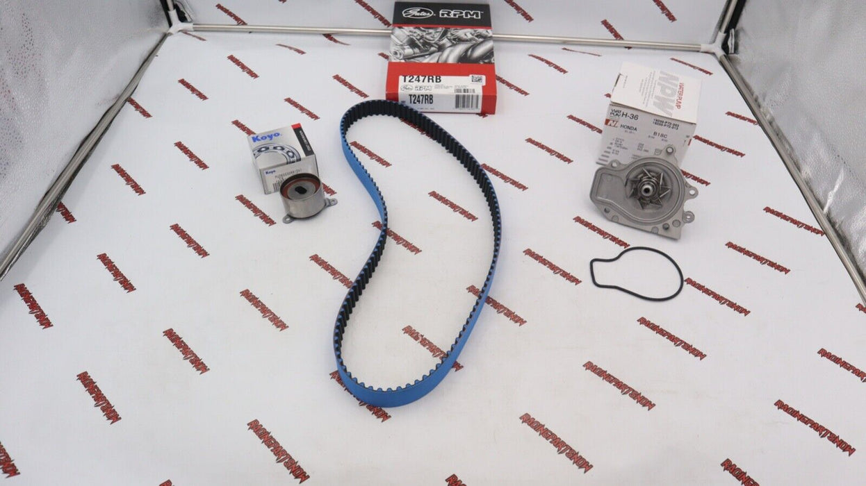 GATES T247RB Timing Belt KIT B18C 96-01 INTEGRA GSR VTEC B18C5 TYPE R