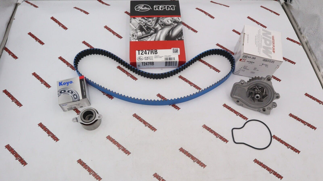 GATES T247RB Timing Belt KIT B18C 96-01 INTEGRA GSR VTEC B18C5 TYPE R