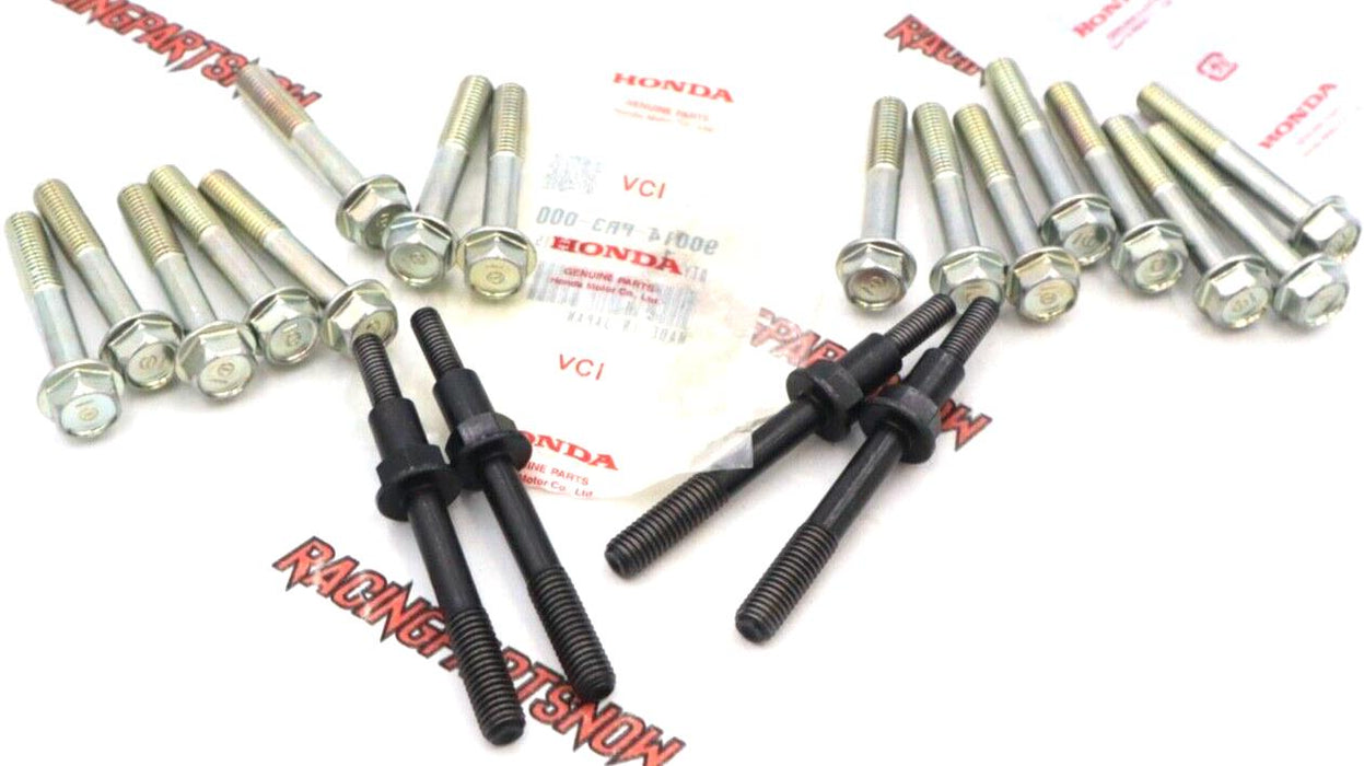 NEW OEM HONDA B16A CAM CAP BOLTS CYLINDER HEAD VTEC GSR INTEGRA B18C1 B18C JDM