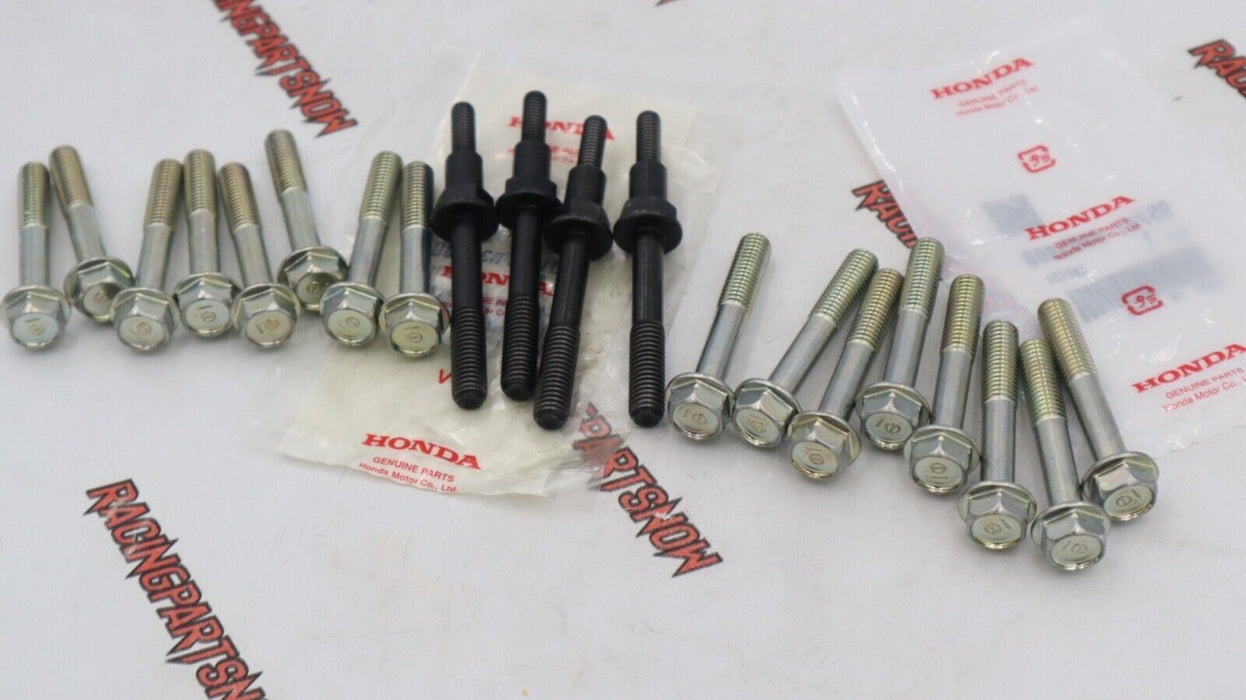 NEW OEM HONDA B16A CAM CAP BOLTS CYLINDER HEAD VTEC GSR INTEGRA B18C1 B18C JDM