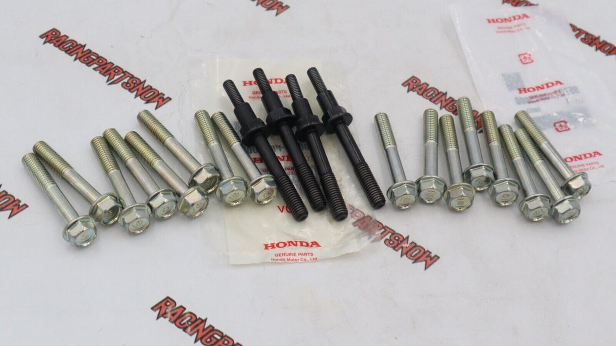 NEW OEM HONDA B16A CAM CAP BOLTS CYLINDER HEAD VTEC GSR INTEGRA B18C1 B18C JDM