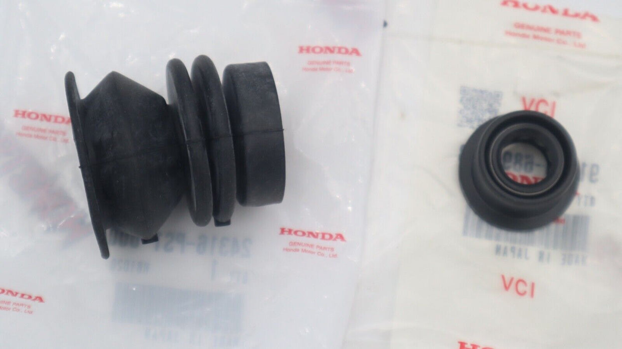 GENUINE HONDA OEM MANUAL TRANSMISSION SHIFT SELECTOR OIL SEAL WITH DUST BOOT