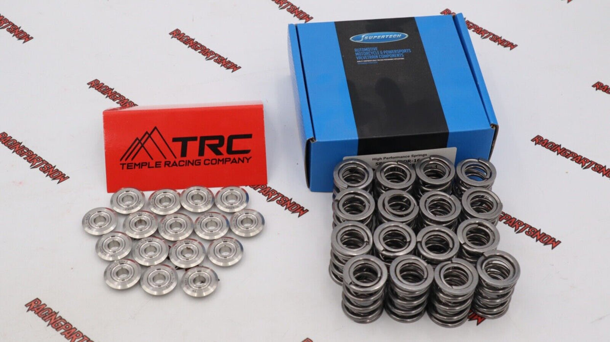 Supertech 100lb DRAG RACING Valve Springs & TRC Titanium Retainers B16 B18C