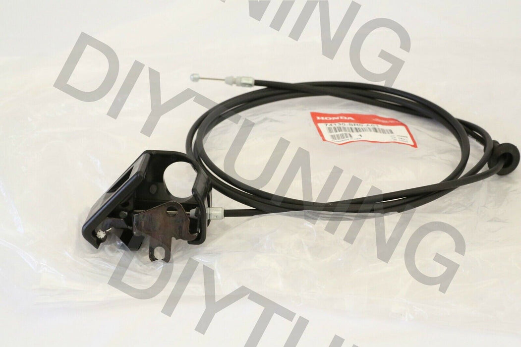 New OEM 92-95 Honda Civic D16Z6 EX SI CX DX VX EG6 Hood Release Cable w Pull Tab