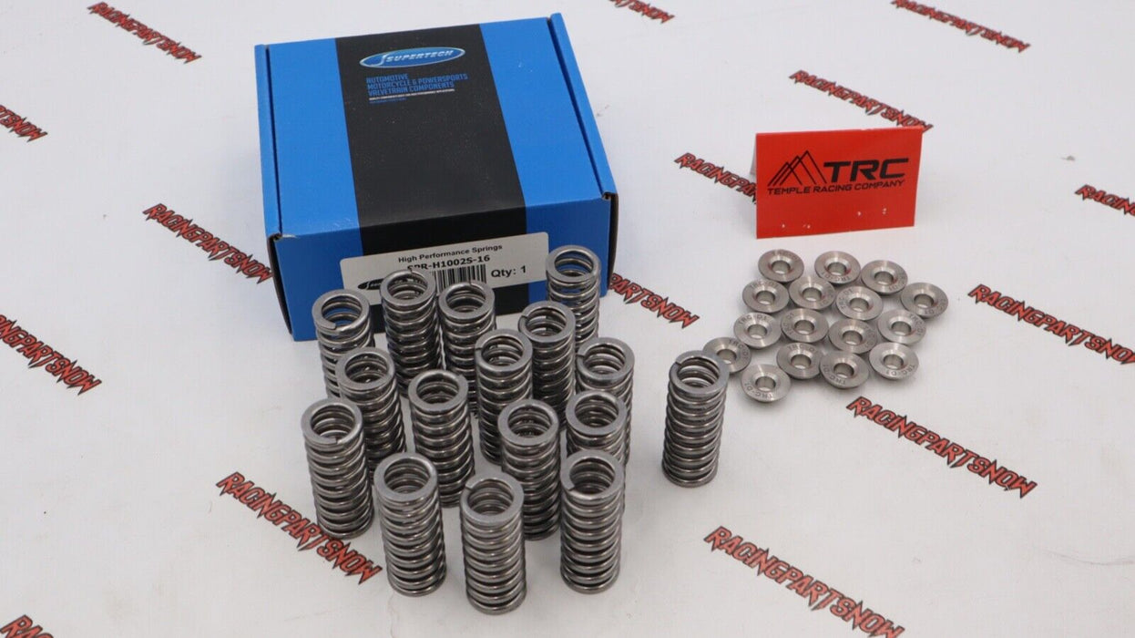 SUPERTECH VALVE SPRINGS & TRC TITANIUM RETAINERS  D16Z6 D16Z D16Y SOHC VTEC