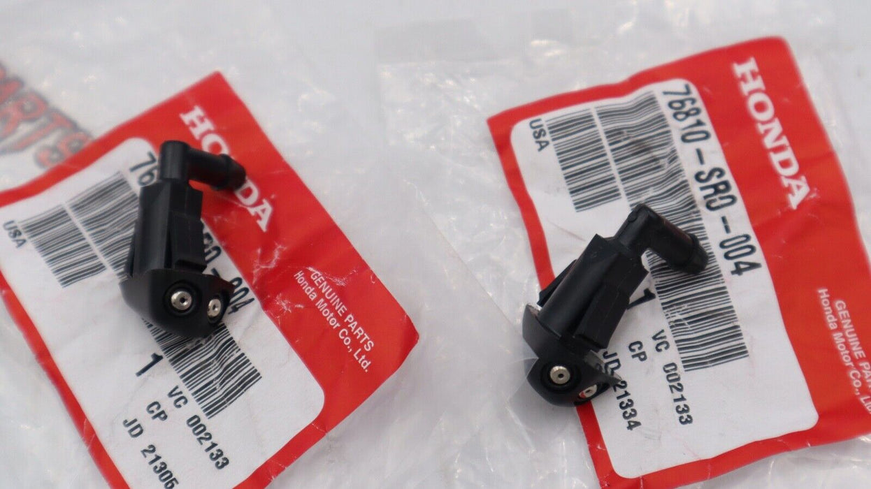 Genuine OEM Honda Windshield Washer Hood Nozzle Set 1990-1997 Civic CRX and More