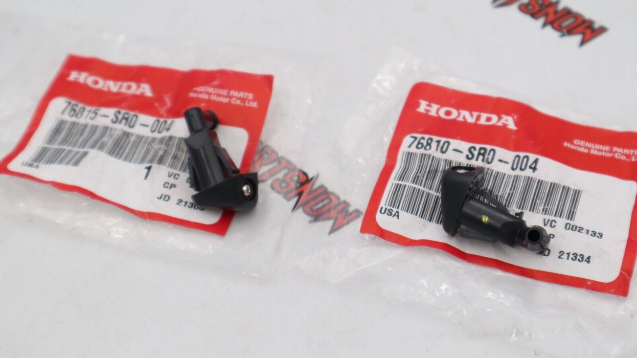 Genuine OEM Honda Windshield Washer Hood Nozzle Set 1990-1997 Civic CRX and More