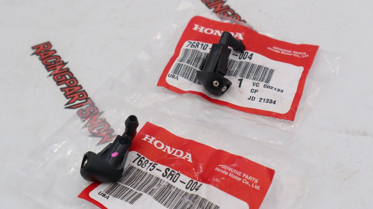 Genuine OEM Honda Windshield Washer Hood Nozzle Set 1990-1997 Civic CRX and More