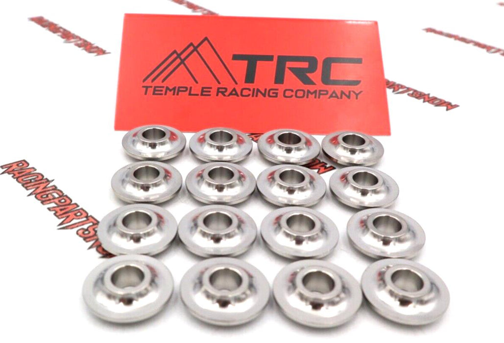 TRC TI TITANIUM VALVE RETAINERS Set for Mitsubishi  EVO 4G63 (SET OF 16)