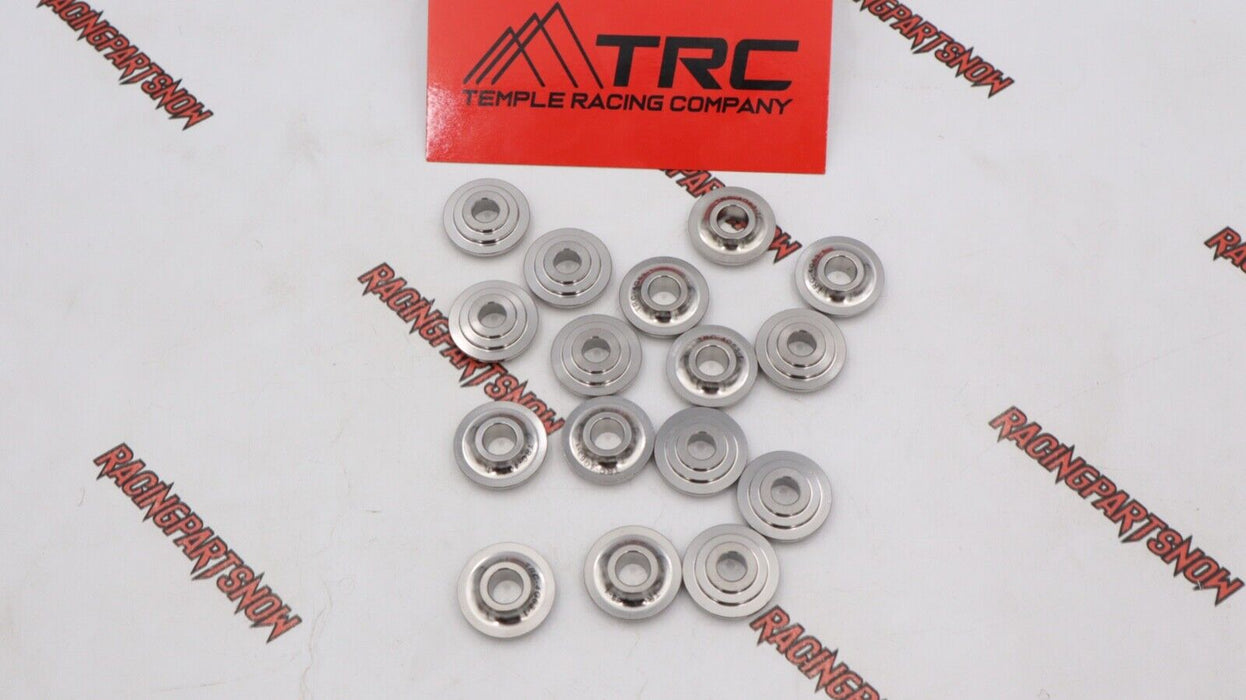 TRC TI TITANIUM VALVE RETAINERS Set for Mitsubishi  EVO 4G63 (SET OF 16)