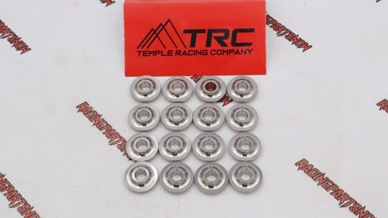 TRC TI TITANIUM VALVE RETAINERS Set for Mitsubishi  EVO 4G63 (SET OF 16)