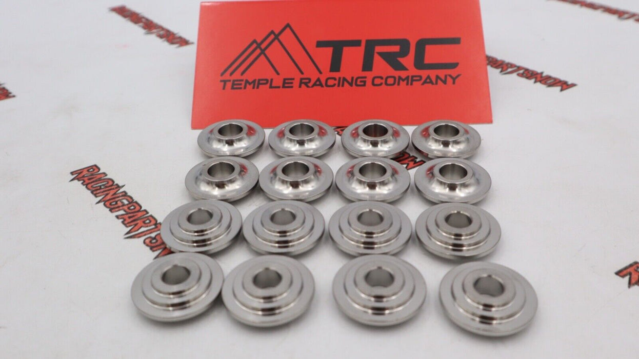 TRC TI TITANIUM VALVE RETAINERS Set for Mitsubishi  EVO 4G63 (SET OF 16)