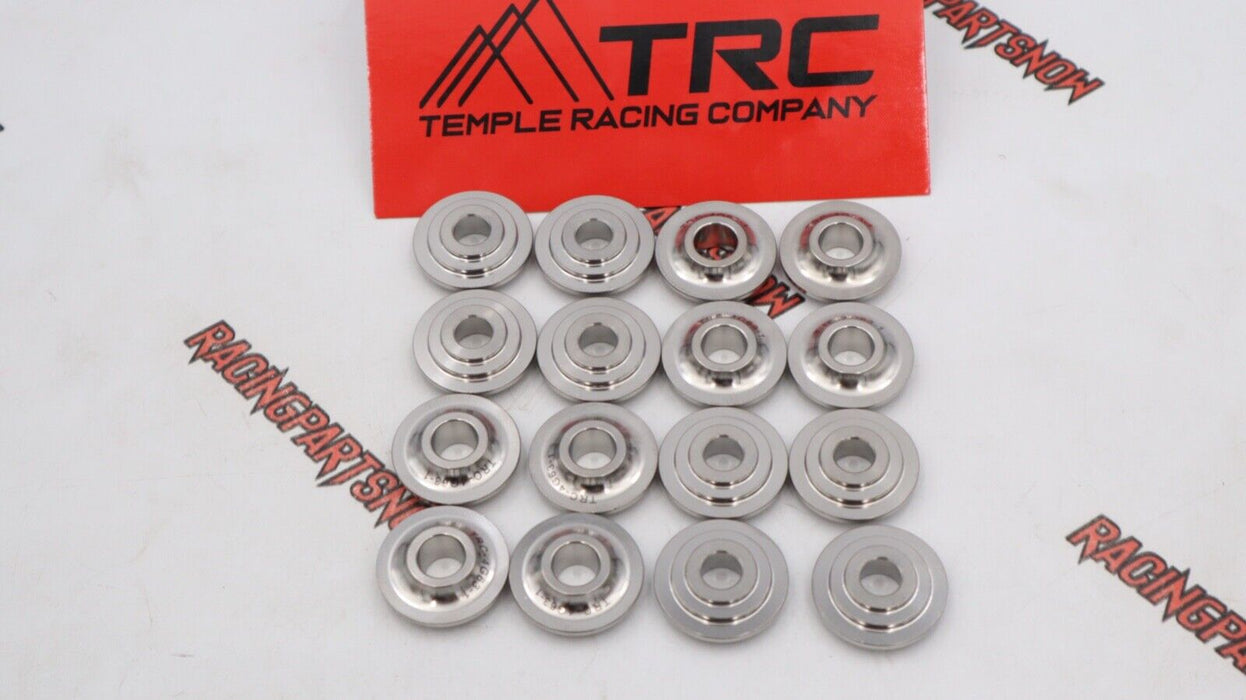 TRC TI TITANIUM VALVE RETAINERS Set for Mitsubishi  EVO 4G63 (SET OF 16)