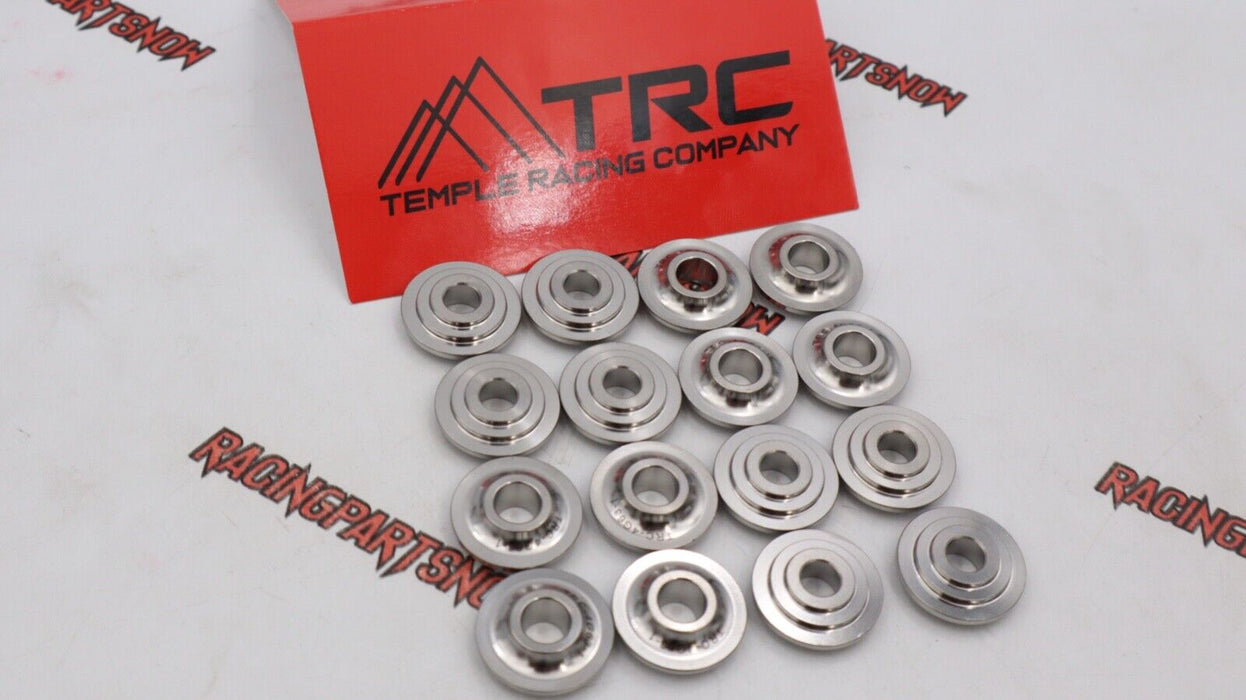 TRC TI TITANIUM VALVE RETAINERS Set for Mitsubishi  EVO 4G63 (SET OF 16)