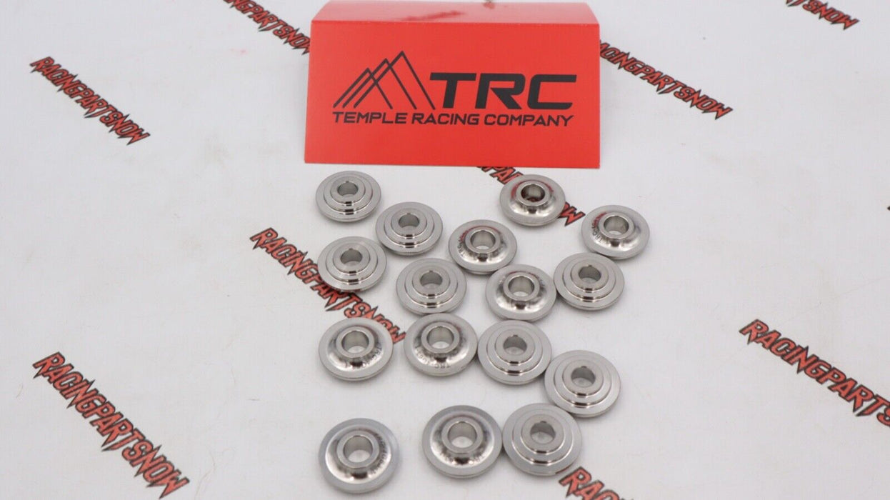 TRC TI TITANIUM VALVE RETAINERS Set for Mitsubishi  EVO 4G63 (SET OF 16)