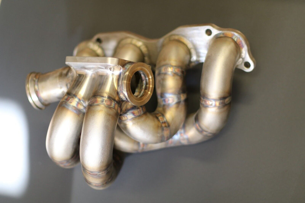 MR2 Turbo Manifold K20 K24 Swap K SERIES T4 Divided Dual Wastegate SW20