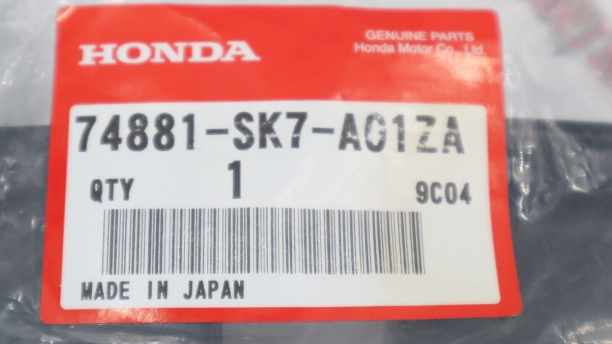 RARE BNIB OEM HONDA CIVIC CRX TAILGATE BLACK TRIM COVER  *NH167L* Graphite Black