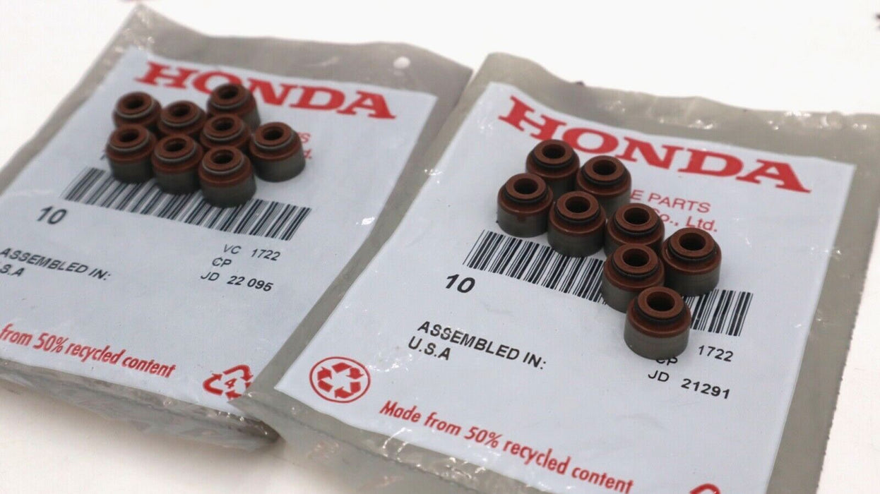 OEM Replacement Honda Valve Stem Seals Fits Honda S2000 F20C & F22C Engines