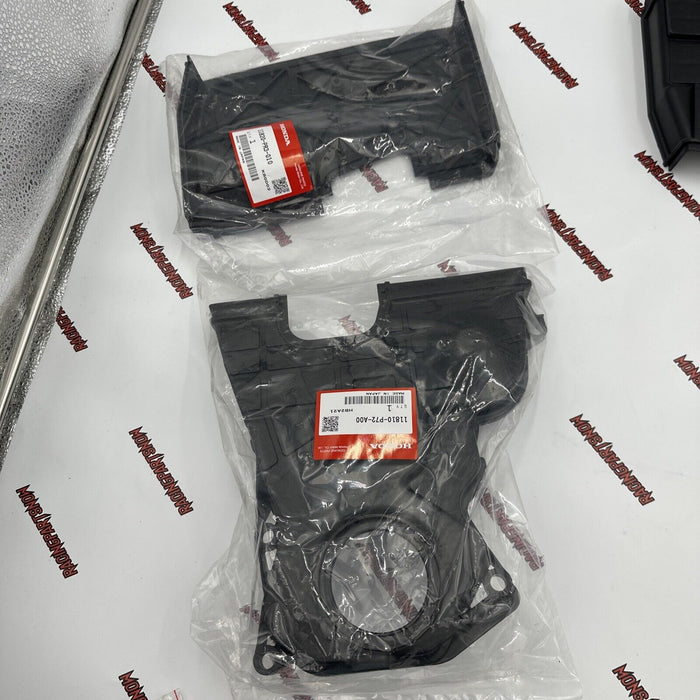 NEW OEM HONDA 99-00 CIVIC SI B16A2 UPPER TIMING BELT COVER KIT